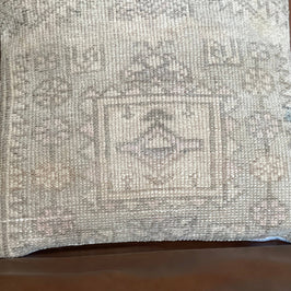 Pastel Vintage Persian Rug Pillow - Asli