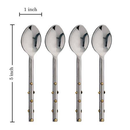 Gold Dot Spoon