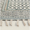 Barfi Hand Printed Hand Knotted Rug