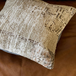Vintage Turkish Rug Pillow - Taj