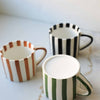 Simple Striped Mugs