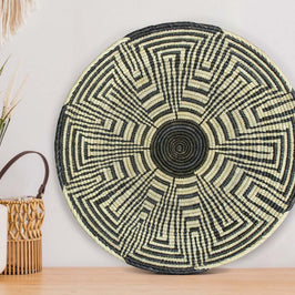 Handwoven Squash Blossom Bowl Basket
