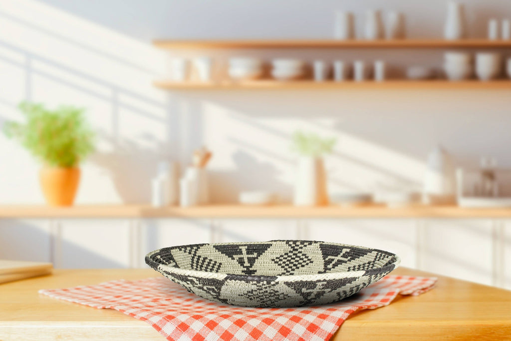 Handwoven Zulu Bowl Basket