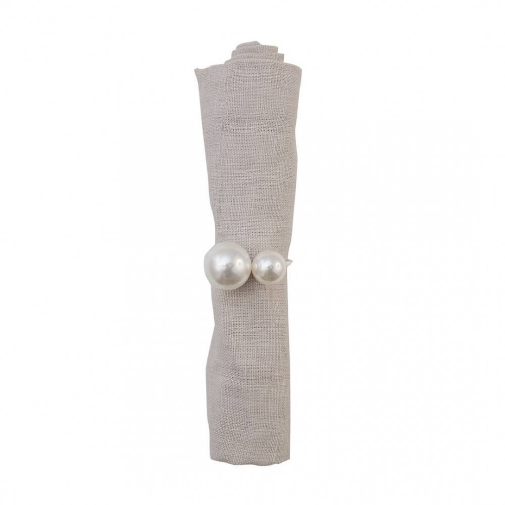 Double Pearl Napkin Rings
