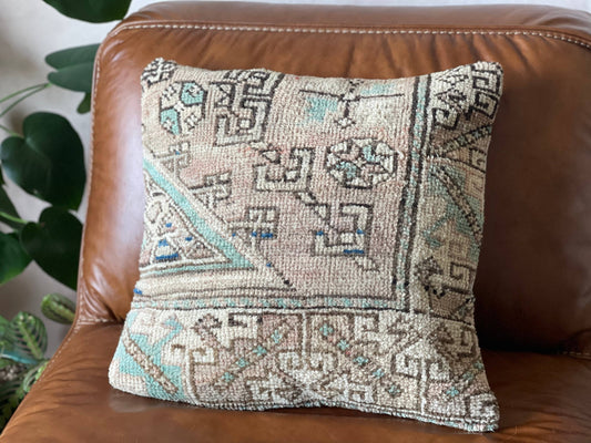 Ayla - Vintage Turkish Rug Pillow