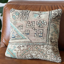 Ayla - Vintage Turkish Rug Pillow