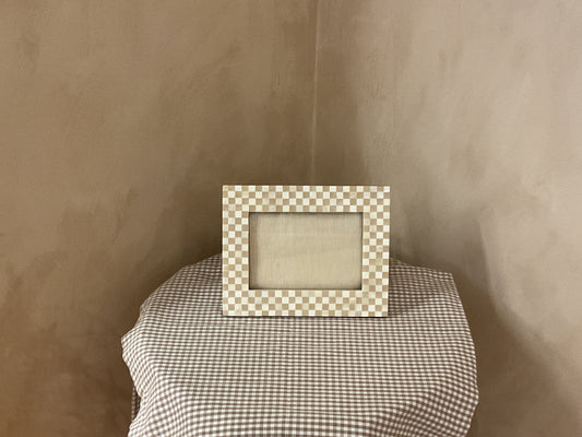 Checkerboard Carnival Photo Frame - 5" X 7"
