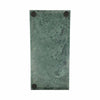 Green 12x6 in. Marble Rectangular Modern Candle Tray