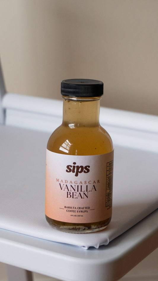 Madagascar Vanilla Bean Coffee Syrup | Sips
