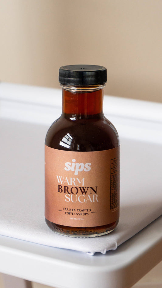 Warm Brown Sugar Coffee Syrup | Sips