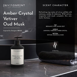 Inspired by Baccarat Rouge 540® Hand Soap – Amber Crystal | Vetiver