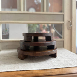 Found Wood Pedestal - Medium