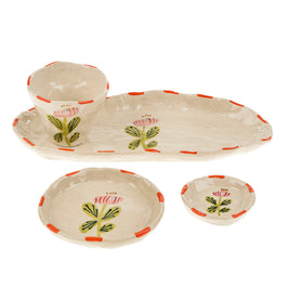 Flora Pottery Cup, Poppy