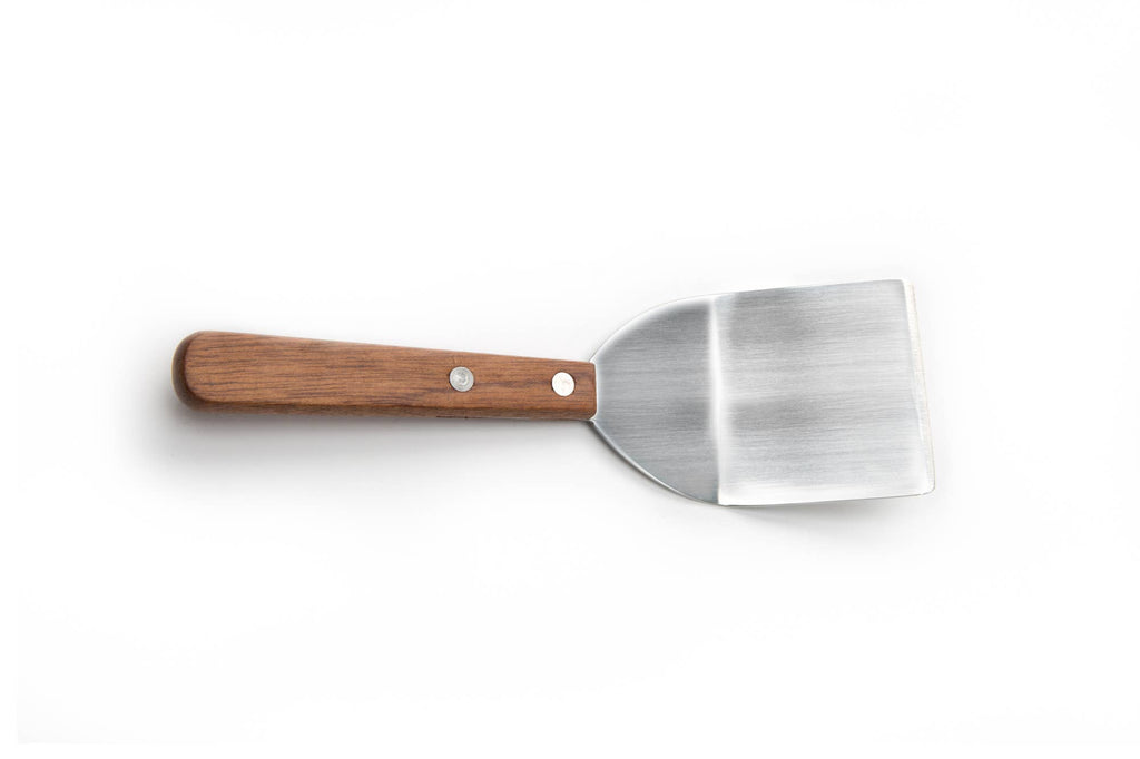 Cookie Spatula, Stainless Steel with Wood Handle, 7"