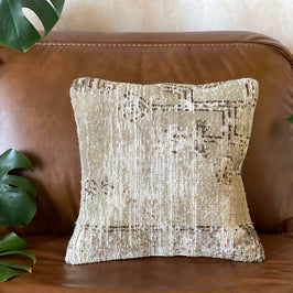 Vintage Turkish Rug Pillow - Taj