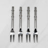 Gold Dot Forks