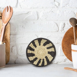 Boho Mini Stripe Bowl Basket