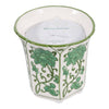 Lavender Verbena Green Ceramic Scented Candle