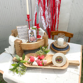 Found Wood Pedestal - Medium