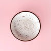 Ceramic Garlic Grater Plate - Large Vintage Brownie