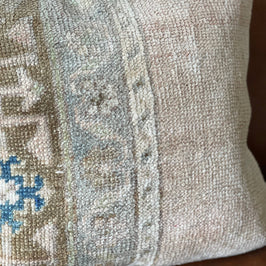 Cicek - Vintage Turkish Rug Pillow