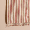 Turkish Hand/Dish Towels Peshtemal - Striped Red