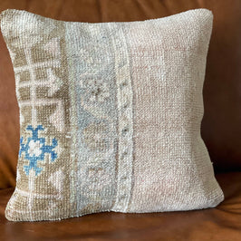 Cicek - Vintage Turkish Rug Pillow