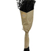 Teesi Grass in Craft Paper Wrap Black H 19.7"