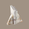 Green Polished Onyx Bookends