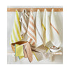 Linen & Cotton Stripe Dishtowel - Blush