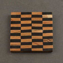 Black & Wood Coaster