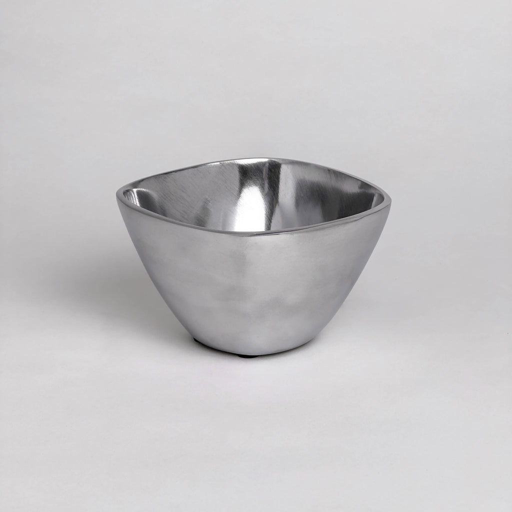 5" Square Aluminum Bowl