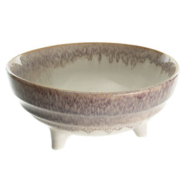 Large Aura Footed Bowl