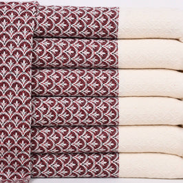 Personalized Kitchen Towel, Elegant Monogram Dish Towel 17"x35"
