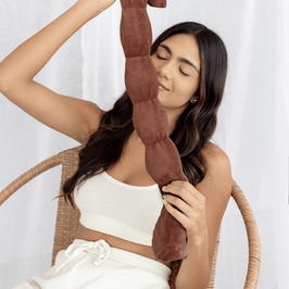 Mocha Weighted Sleep Mask - Eye Mask