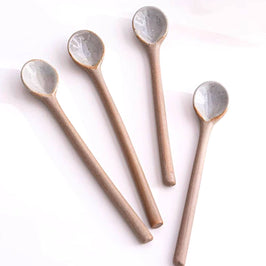 Ceramic Long and Short Spoons
