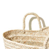 Moroccan Farmers Shopping Basket - Straw
