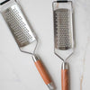 Cheese Grater with Walnut Wood Handle