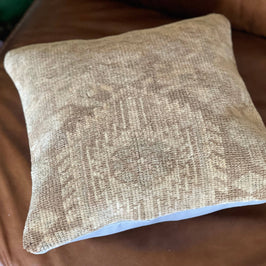 Pastel Vintage Persian Rug Pillow - Boho - Asli