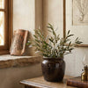 Terracotta Pot, Vintage Style, Cracked Finish - Pompeii