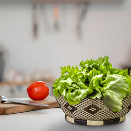 Brown Jupiter Fruit & Vegetable Bowl Basket