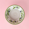 Ceramic Garlic Grater Plate - Medium Green - Olive