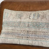 Pastel Vintage Turkish Rug Pillow | Aysu 16x24