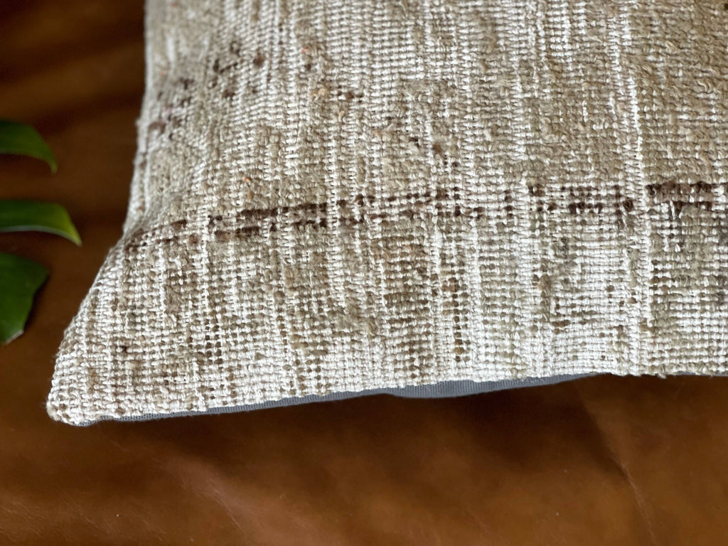 Vintage Turkish Rug Pillow | Taj 16’