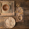 Square Rainforest Marble Tray S