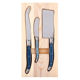 Blue Charcuterie Knives - Set of 3