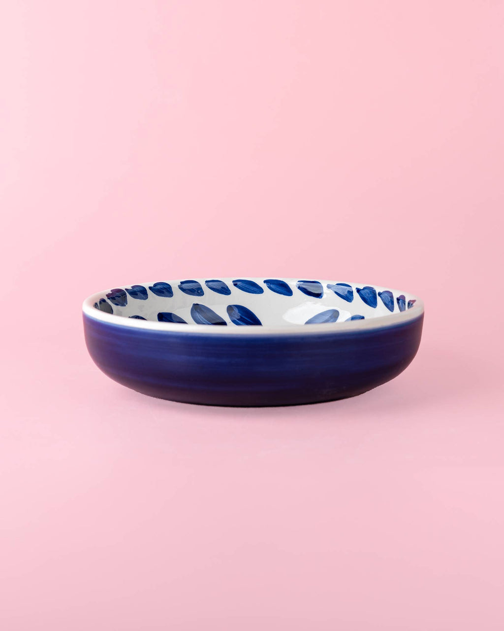 Blue Ceramic Garlic Grater Plate – Traditional Nerja