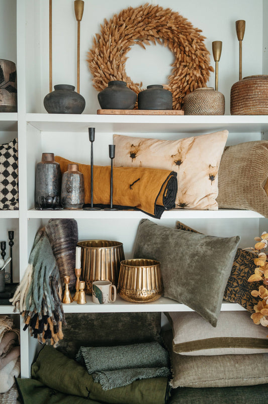 Brass Patina Pots
