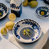 Blue Ceramic Garlic Grater Plate – Traditional Nerja