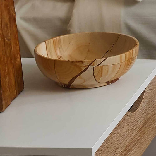 Burma Teak Bowl - Medium